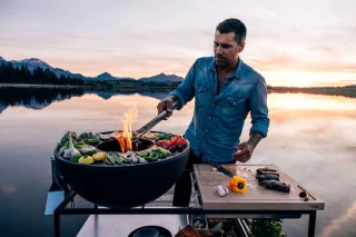 Höfats Fire Kitchen 5-Delige Schalenset Roestvrij Staal Zilver