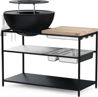 Höfats Fire Kitchen Buitenkeken Bowl 70 Zwart