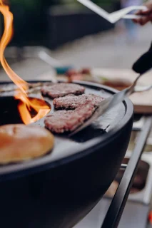 Höfats Fire Kitchen Buitenkeuken met Bowl 57 Staal Zwart