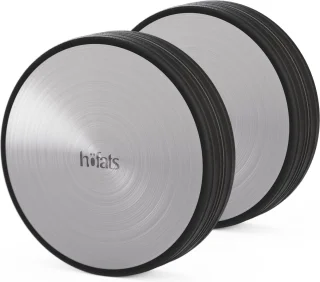 Höfats Fire Kitchen Wiel Set 2 Zilver Glas