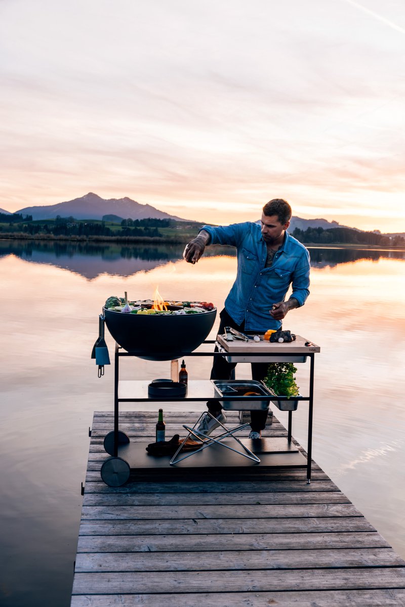 Wat vinden we goed aan de Höfats Fire Kitchen Wiel Set 2 Zilver Glas