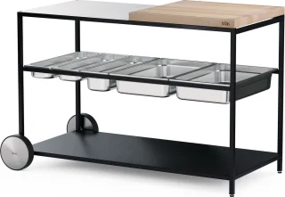Höfats Fire Kitchen Wiel Set 2 Zilver Glas