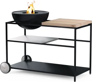 Höfats Fire Kitchen Wiel Set 2 Zilver Glas