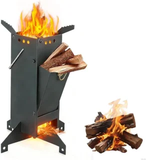 Houtgestookte barbecue oven voor buiten
