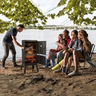 Houtskool Rookoven BBQ Smoker Grill