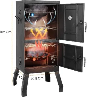 Houtskool Rookoven BBQ Smoker Grill