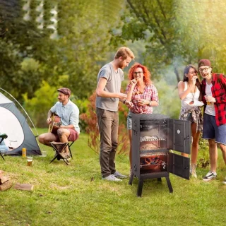 Houtskool Rookoven BBQ Smoker Grill
