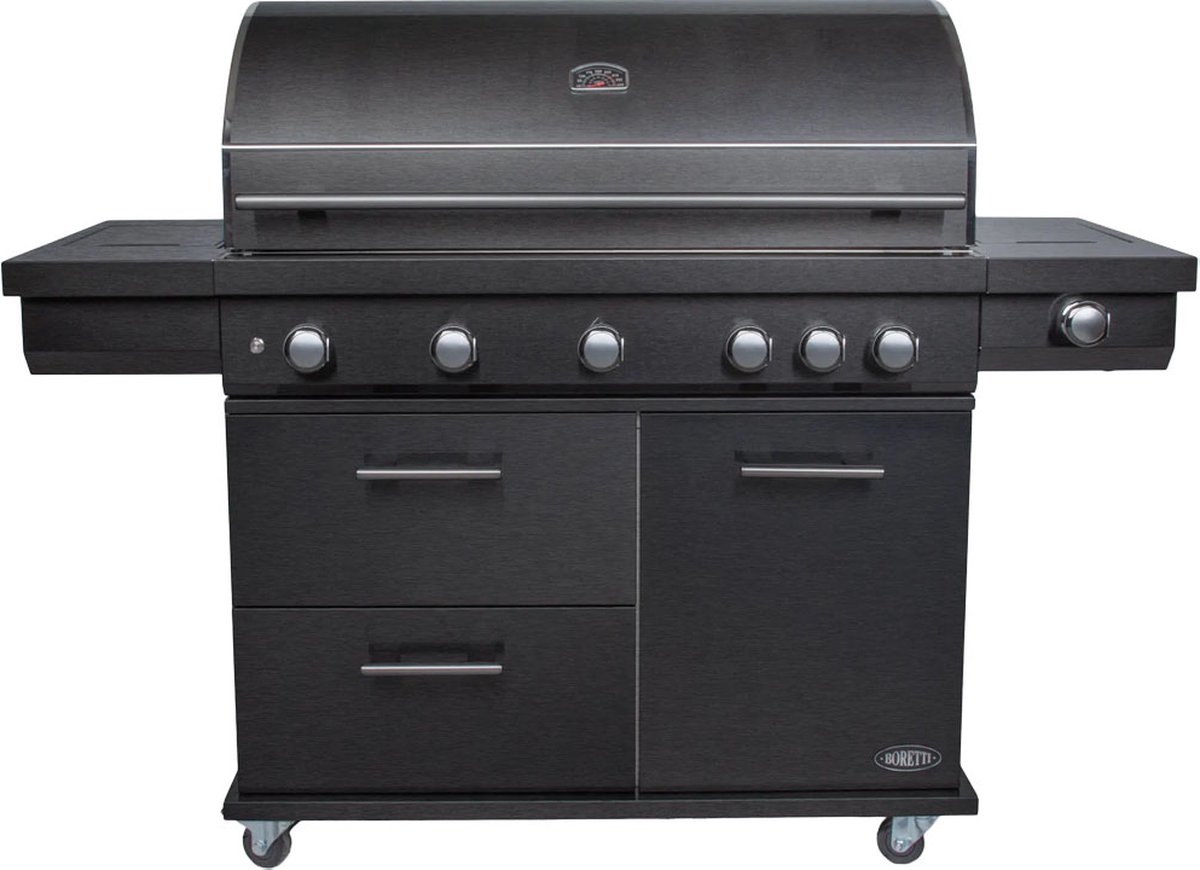 De Imperatore Nero gasbarbecue 5 branders in één oogopslag