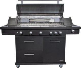 Imperatore Nero gasbarbecue 5 branders