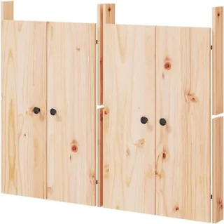 Kastdeurtjes voor buitenkeuken 50x9x82 cm