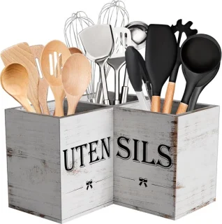 Keukengerei-organizer wit