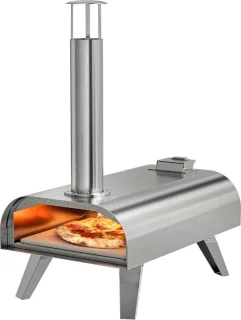 Compacte houtgestookte pizzaoven voor thuis – snel, heet en authentiek