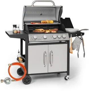 Klarstein Gasbarbecue 5 branders RVS review
