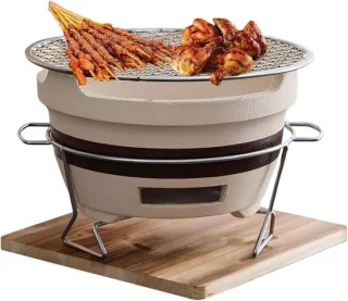 Klei grill fornuis - tafel grill