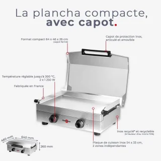 Wat vinden we goed aan de Krampouz Style Plancha