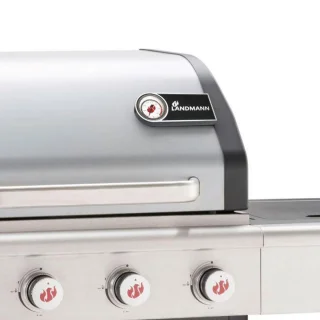 Landmann Gasgrill 4 Branders RVS