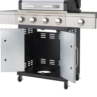 Landmann Gasgrill 4 Branders RVS