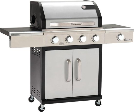Landmann Gasgrill 4 Branders RVS review