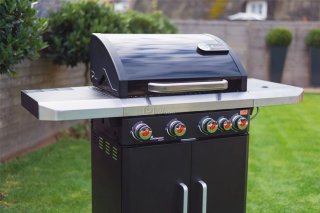 Landmann Rexon PTS 4.1 Gasbarbecue 4 branders zwart