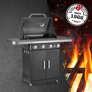 Landmann Rexon PTS 4.1 Gasbarbecue 4 branders zwart
