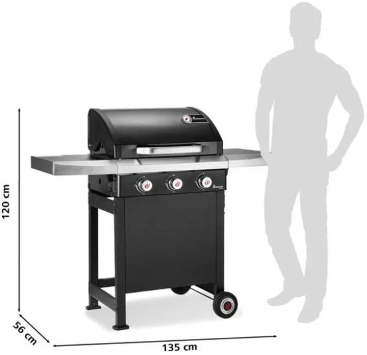Wat vinden we goed aan de Landmann Trexon 3.1 Gasbarbecue 3+1 brander