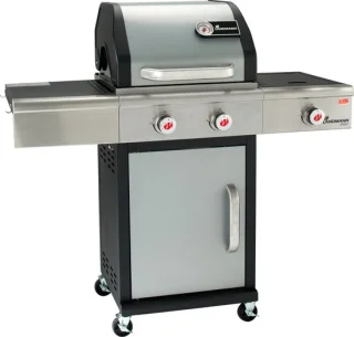 Landmann Triton gasbarbecue zilver