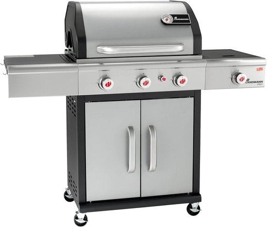 Landmann Triton PTS 3.1 Gasbarbecue 4 branders zilver review