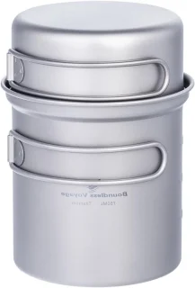 Lichte titanium kookpotten