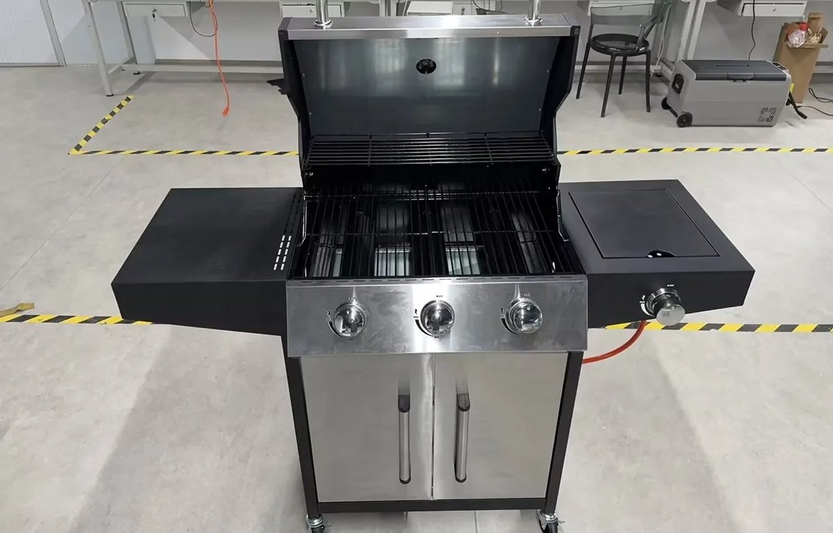 Wat vinden we goed aan de Luxe Grote Gasbarbecue 3+1 Branders Roestvrij Staal