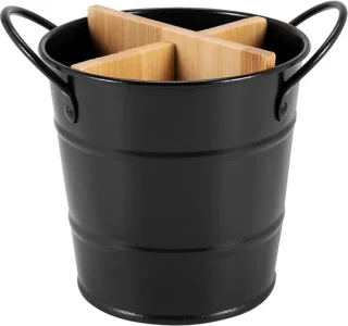 Messtand organizer emmer zwart