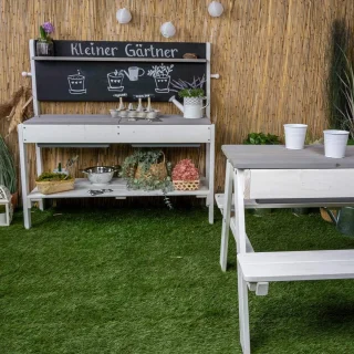 Modderkeuken Kleine Tuinman Buitenkeuken