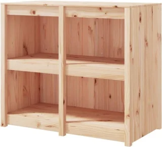 Natuurlijk grenenhouten tuinkast voor buiten koken, 106 x 55 x 92 cm
