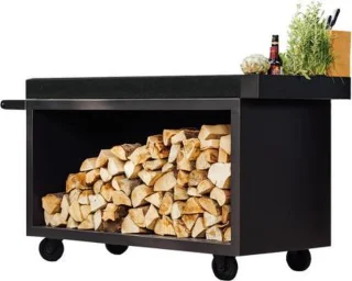 OFYR Mise en Place Table Black 135 PRO