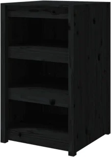 Outdoor keukenkast hout zwart