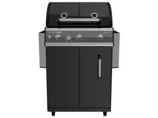 Outdoorchef Dualchef 325 G D-line barbecue zwart