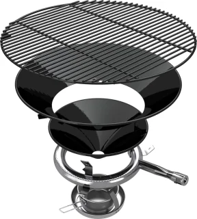 Outdoorchef Dualchef 325 G D-line barbecue zwart