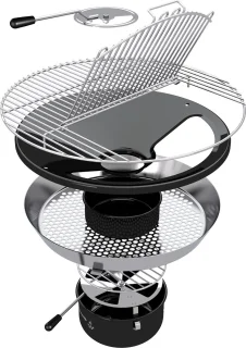 Outdoorchef Dualchef 325 G D-line barbecue zwart