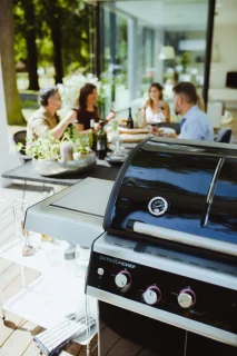 Outdoorchef Dualchef 325 G D-line barbecue zwart