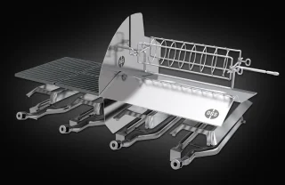 Outdoorchef Dualchef S 325 G D-line Gasbarbecue RVS 5 Branders