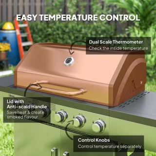 Wat vinden we goed aan de Outsunny Gasgrill