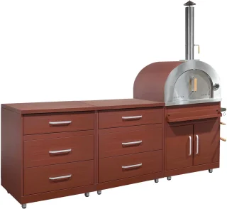 De Oviala Memphis 3-delige buitenkeuken in één oogopslag