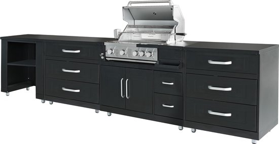 Oviala Memphis 4-elements stalen buitenkeuken review