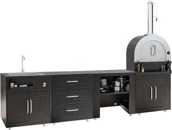 Oviala Memphis Buitenkeuken 4-elementen met Pizzaoven review