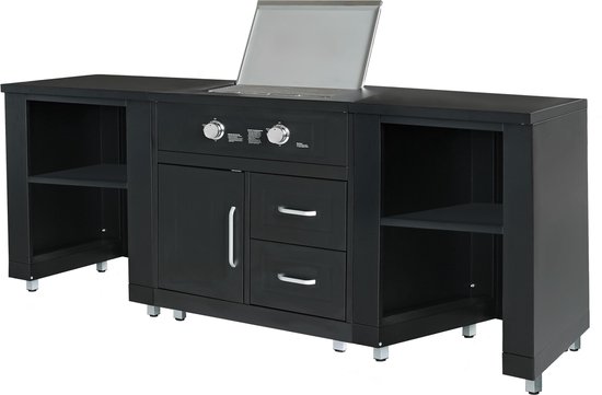 Oviala Memphis buitenkeuken met zwart gasfornuis review