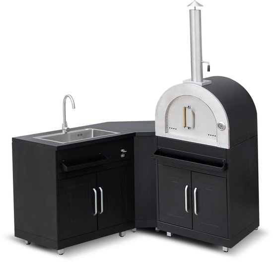 Oviala Metalen Buitenkeuken 3 Spoelbakken Pizzaoven review