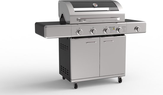 Paralux Gasbarbecue 4 branders RVS review