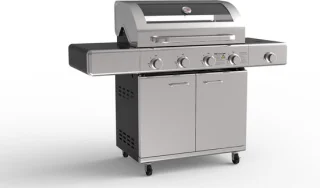 Paralux Gasbarbecue 4 branders RVS