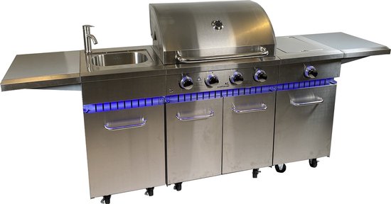 Paralux Gasbarbecue Buitenkeuken 4 Branders review