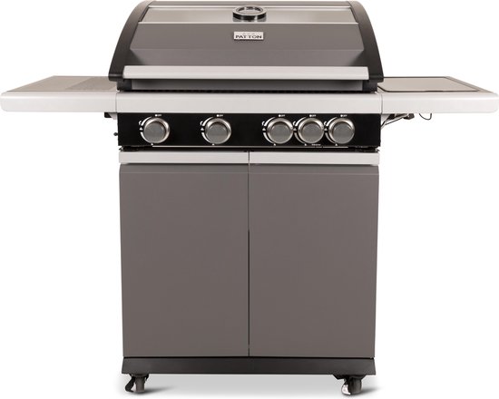 Patton Patio Pro Chef 4+1 — krachtig, stijlvol en gebruiksvriendelijk