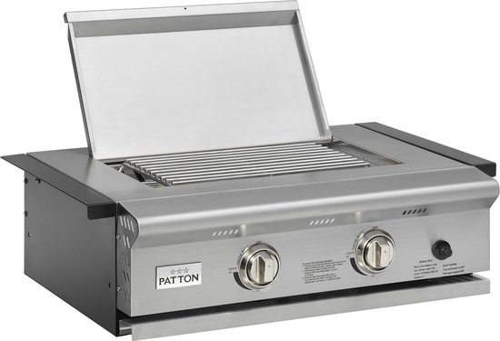 Patton Patron Inbouw Gasbarbecue 2-Brander review